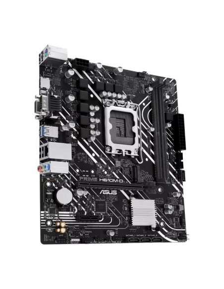 PLACA ASUS PRIME H610M-D,INTEL,1700,H610,2DDR5,96GB,VGA+HDMI,4SATA3,1M.2,2USB2.0,2USB3.2,USB-C,1GBLAN,MATX