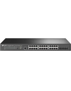 TP-Link TL-SG3428XPP-M2 switch Gestionado L2+ 2.5G Ethernet (100 1000 2500) Energía sobre Ethernet (PoE) 1U Negro
