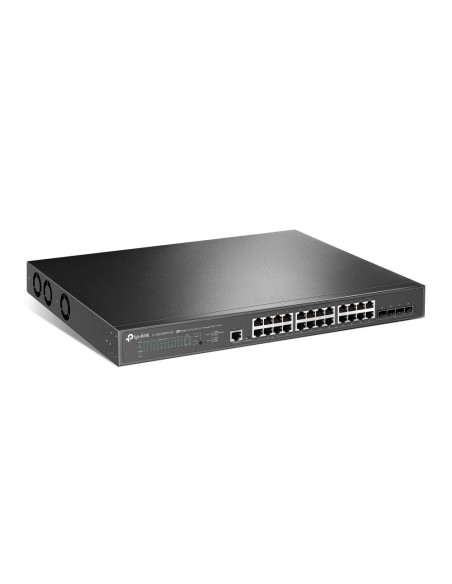 TP-Link TL-SG3428XPP-M2 switch Gestionado L2+ 2.5G Ethernet (100 1000 2500) Energía sobre Ethernet (PoE) 1U Negro