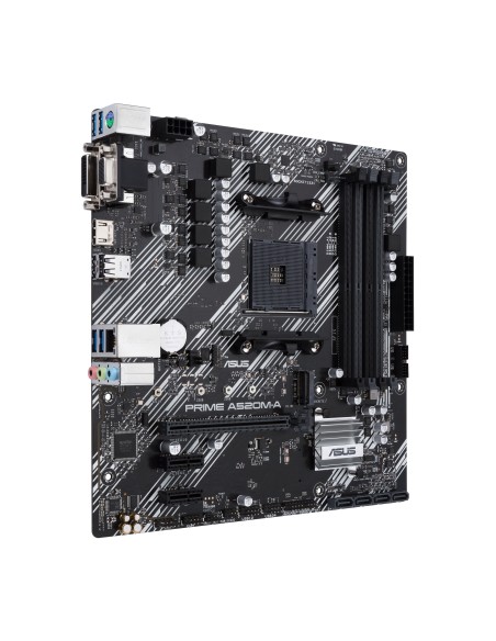 ASUS PRIME A520M-A II CSM AMD A520 Zócalo AM4 micro ATX