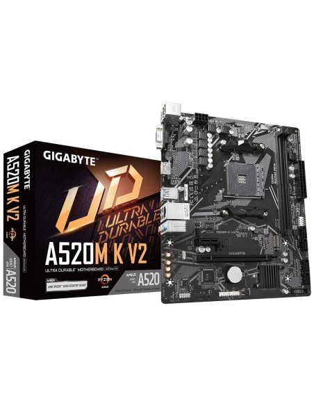 Gigabyte A520M K V2 2X DDR4 Negra