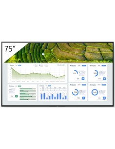 Sony FW-75BZ30L pantalla de señalización Pantalla plana para señalización digital 190,5 cm (75") LCD Wifi 440 cd   m² 4K Ultra H