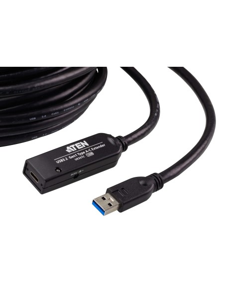 ATEN Cable extensor USB 3.2 de 1.ª generación de 10 m
