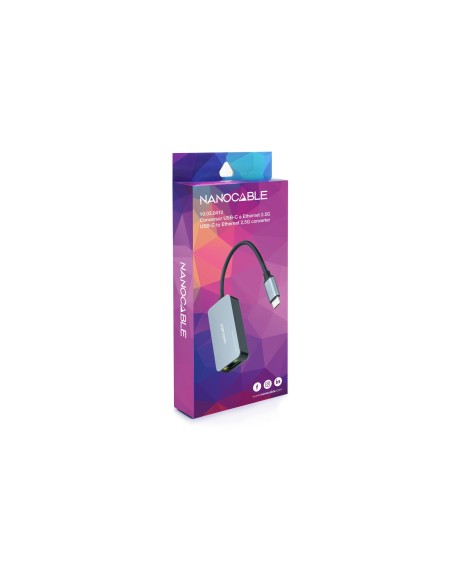 Nanocable Conversor USB-C a Ethernet 2.5G