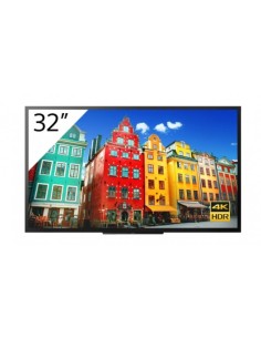 Sony FW-32BZ30J1 pantalla de señalización Pantalla plana para señalización digital 81,3 cm (32") LCD Wifi 4K Ultra HD Negro Proc