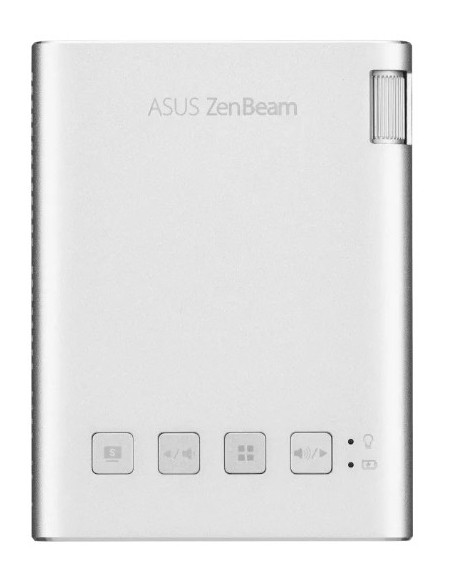 ASUS ZenBeam E1R videoproyector Proyector de alcance estándar 200 lúmenes ANSI LED WVGA (854x480) Plata