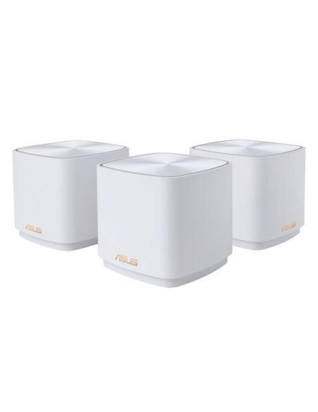 ASUS ZenWiFi XD4 Plus AX1800 3 Pack White Doble banda (2,4 G