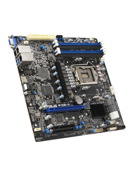 Asus P12R-M Intel C252 DDR4 Negra