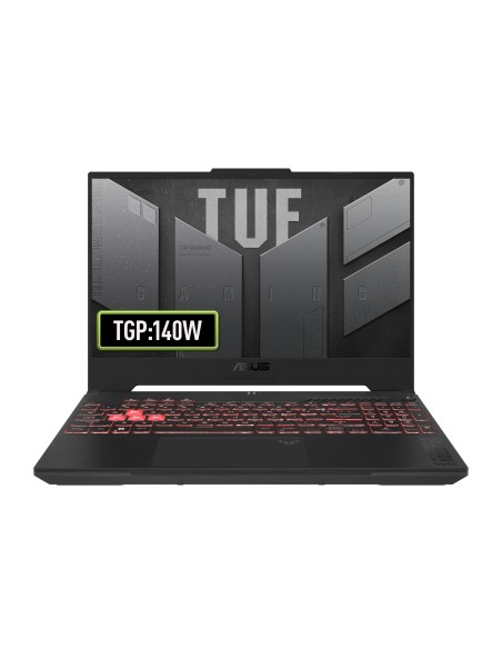 ASUS TUF Gaming A15 FA507NU-LP045 - Ordenador Portátil Gaming de 15.6" Full HD 144Hz (AMD Ryzen 7 7735HS, 16GB RAM, 512GB SSD, R