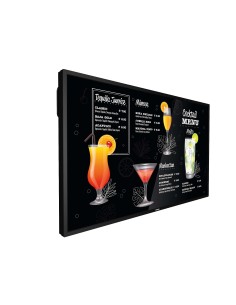 MONITOR PHILIPS 55" P-LINE   PANEL IPS D-LED 16 9   3840X2160 750CD M2   8MS   PIXEL PITCH 0.315 X 0.315   VESA 400X400 M6   SOC