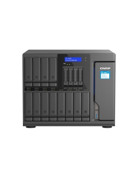 QNAP TS-1655 NAS Torre Ethernet Negro