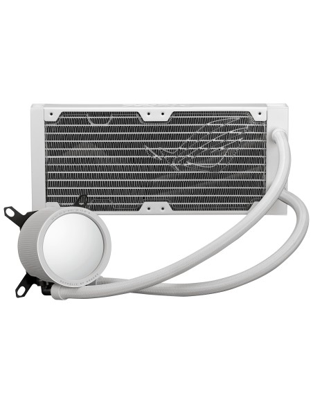 SISTEMA DE REFRIGERACION LIQUIDA ASUS PARA CPU ROG RYUO III 240 ARGB WHT,OLED DE COLOR,AURA SYNC RGB,VENTILADORES DE RADIADOR RO