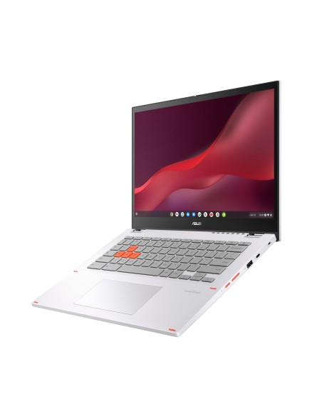 Asus Chromebook Vibe CX34 Flip 14" WUXGA 144Hz Intel Core i5 1235U 8GB RAM 256GB SSD ChromeOS Blanco