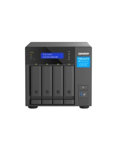 QNAP TVS-H474 NAS Torre Ethernet Negro G7400