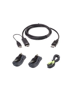 ATEN Kit de cable para conexión KVM seguro universal de 1,8 m