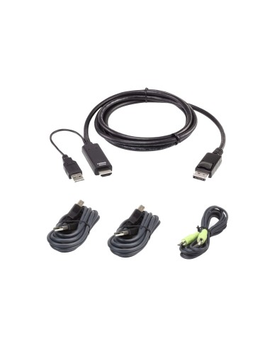 ATEN Kit de cable para conexión KVM seguro universal de 1,8 m
