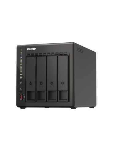 QNAP TS-453E NAS Torre Ethernet Negro J6412