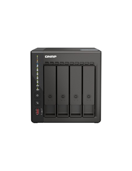 QNAP TS-453E NAS Torre Ethernet Negro J6412