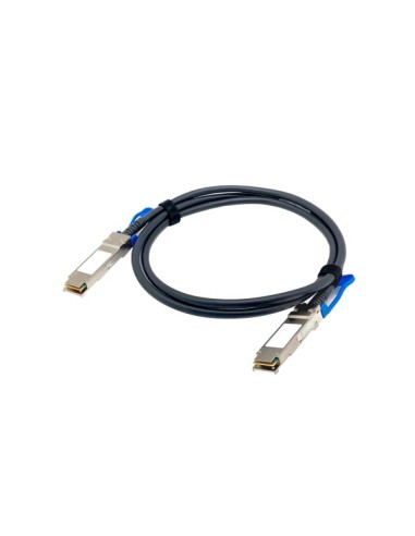 QNAP CAB-DAC15M-Q28 cable de fibra optica 1,5 m QSFP28 Negro