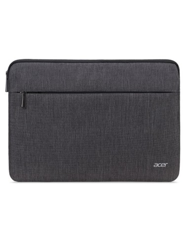 FUNDA ACER PROTECTIVE SLEEVE DUAL TONE DARK GRAY WITH FRONT POCKET FOR 14" (NP.BAG1A.294)