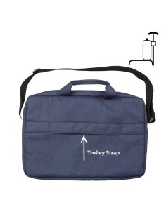 Ewent EW2516 maletines para portátil 39,6 cm (15.6") Maletín Azul