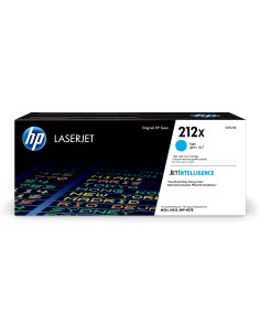 HP Cartucho de tóner Original LaserJet 212X cian de alta capacidad