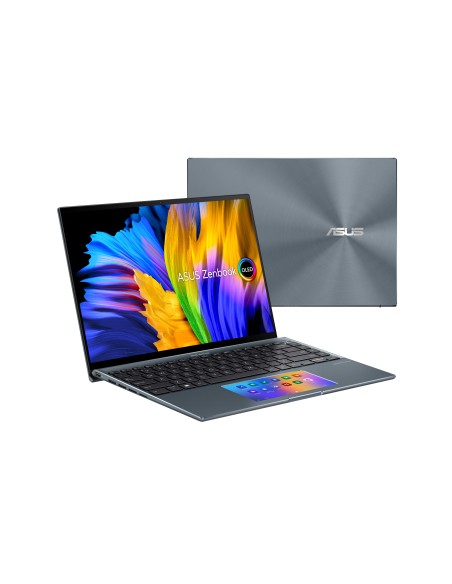 Asus ZenBook 14X 14" WQXGA+ 90Hz OLED Intel Core i7 1260P MX550 2GB 16GB RAM 512GB SSD Windows 11 Home Gris Plata