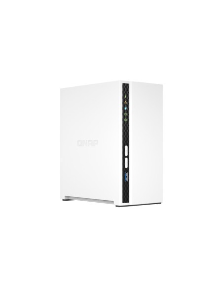 QNAP TS-233 servidor barebone Mini Tower Blanco