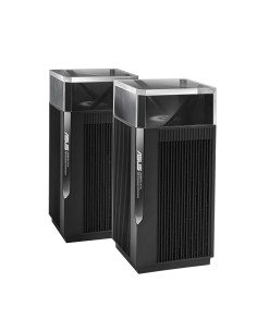 ASUS ZenWiFi Pro XT12 (2-PK) router inalámbrico Gigabit Ethernet Tribanda (2,4 GHz 5 GHz 5 GHz) Negro