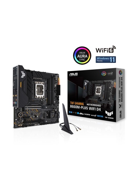 Asus TUF Gaming B660M- Plus WIFI DDR4 Negra