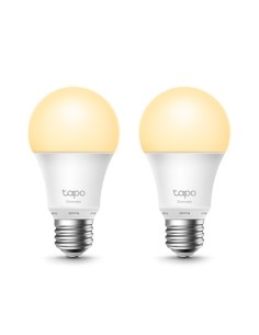 Tapo L510E(2-pack) Bombilla inteligente 8,7 W Metálico, Blanco Wi-Fi