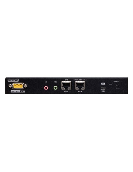Aten 1 switch KVM a través de IP VGA de un solo puerto para acceso a recurso compartido local remoto
