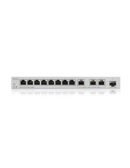 Zyxel XGS1250-12 Gestionado 10G Ethernet (100 1000 10000) Gris