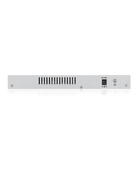 Zyxel GS1200-8HP v2 Gestionado Gigabit Ethernet (10 100 1000) Energía sobre Ethernet (PoE) Gris