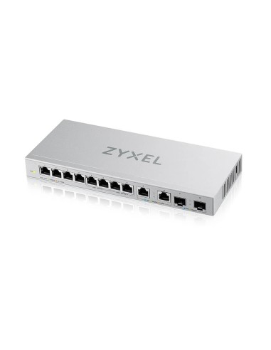 Zyxel XGS1010-12 No administrado Gigabit Ethernet (10 100 1000) Plata