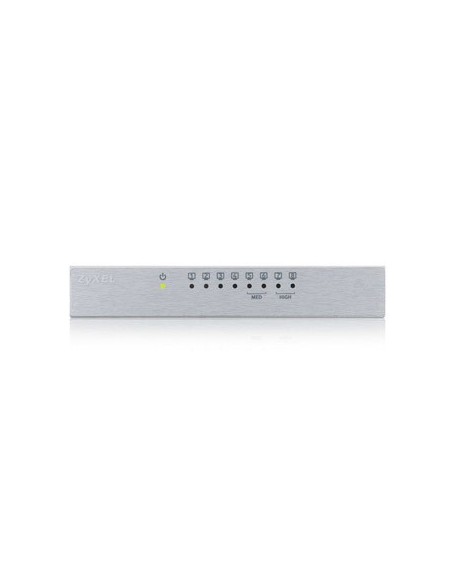 Zyxel GS-108B V3 No administrado L2+ Gigabit Ethernet (10 100 1000) Plata