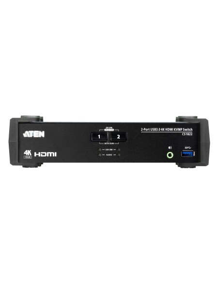 Aten CS1822-AT-U interruptor KVM Negro