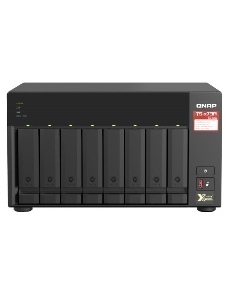 QNAP TS-873A-8G servidor de almacenamiento NAS Torre Ethernet Negro V1500B