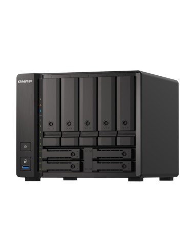 QNAP TS-H973AX-8G servidor de almacenamiento NAS Torre Ethernet Negro V1500B
