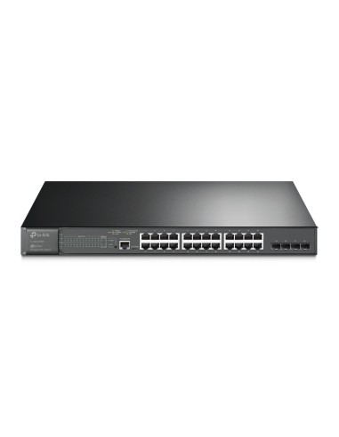 TP-LINK TL-SG3428MP switch Gestionado L2 L2+ Gigabit Ethernet (10 100 1000) Energía sobre Ethernet (PoE) Negro