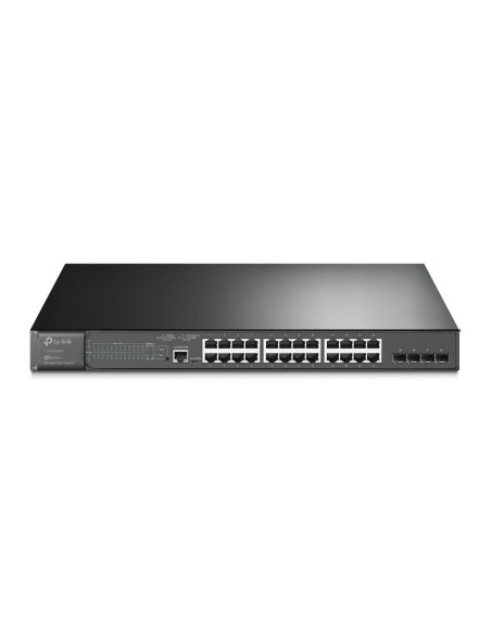 TP-LINK TL-SG3428MP switch Gestionado L2 L2+ Gigabit Ethernet (10 100 1000) Energía sobre Ethernet (PoE) Negro