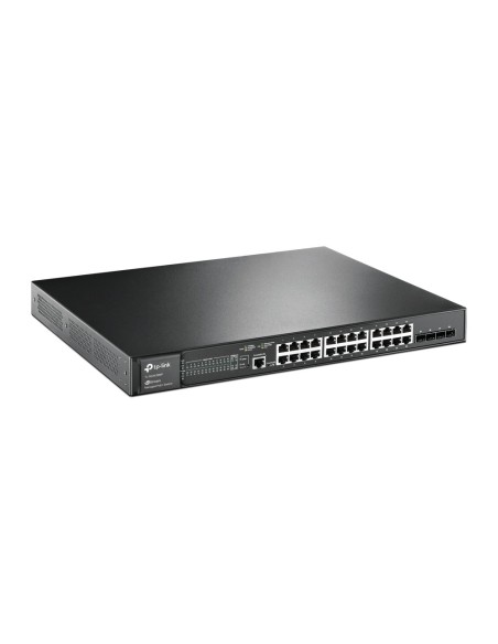 TP-LINK TL-SG3428MP switch Gestionado L2 L2+ Gigabit Ethernet (10 100 1000) Energía sobre Ethernet (PoE) Negro