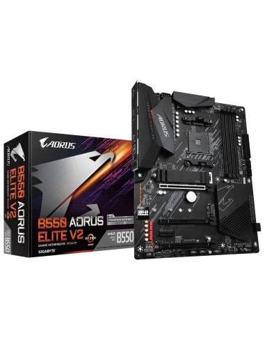 Gigabyte Aorus B550 Elite V2 DDR4 Negra
