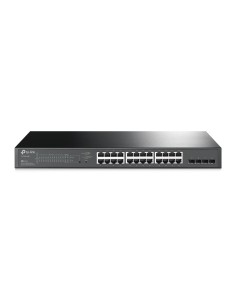 TP-LINK TL-SG2428P switch Gigabit Ethernet (10 100 1000) Energía sobre Ethernet (PoE) Negro