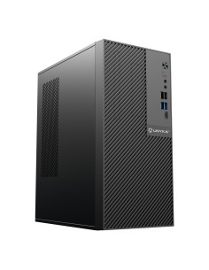 CAJA  MICRO-ATX SEMITORRE NUMEN 500 PRO 4USB 1TYPEC (SIN FUENTE) NEGRA 52115