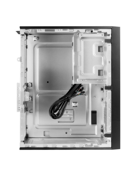 CAJA  MICRO-ATX SEMITORRE NUMEN 500 PRO 4USB 1TYPEC (SIN FUENTE) NEGRA 52115