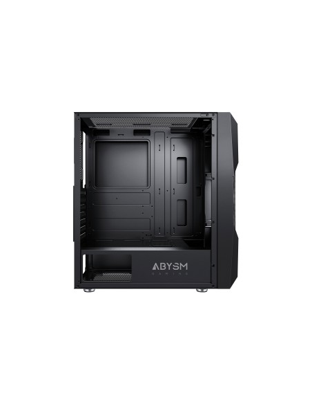 Abysm Danube Hron ATX Cristal Templado Negra