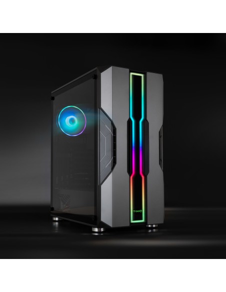 CAJA SEMITORRE GAMING TQGCC103-B NIGHTCITY NEGRA TOOQ TQGCC103-B