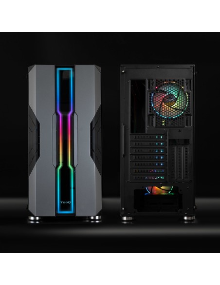 CAJA SEMITORRE GAMING TQGCC103-B NIGHTCITY NEGRA TOOQ TQGCC103-B