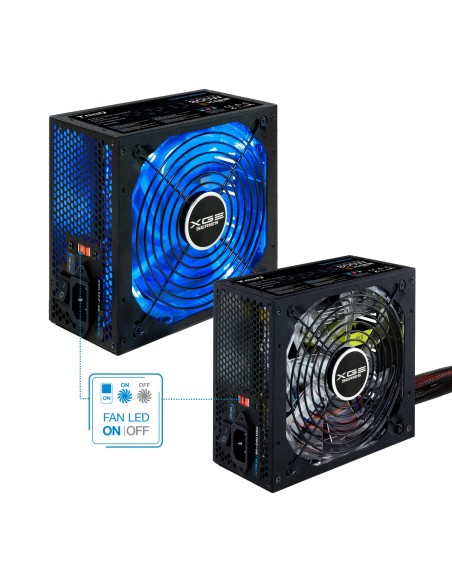 TooQ TQXGEII-800SAP 800W ATX 80 Plus Bronze Negra RGB